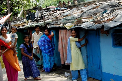 Kolkata slums, Compassion International sponsored child Kolkata slums, Compassion International sponsored child