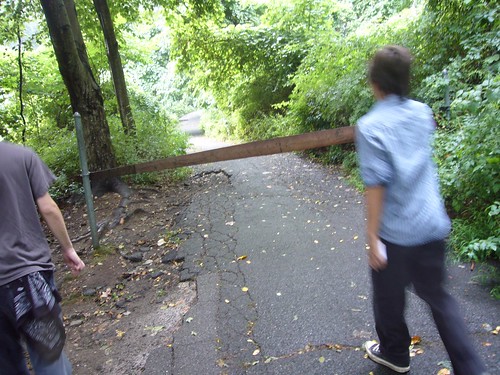 blocked trail